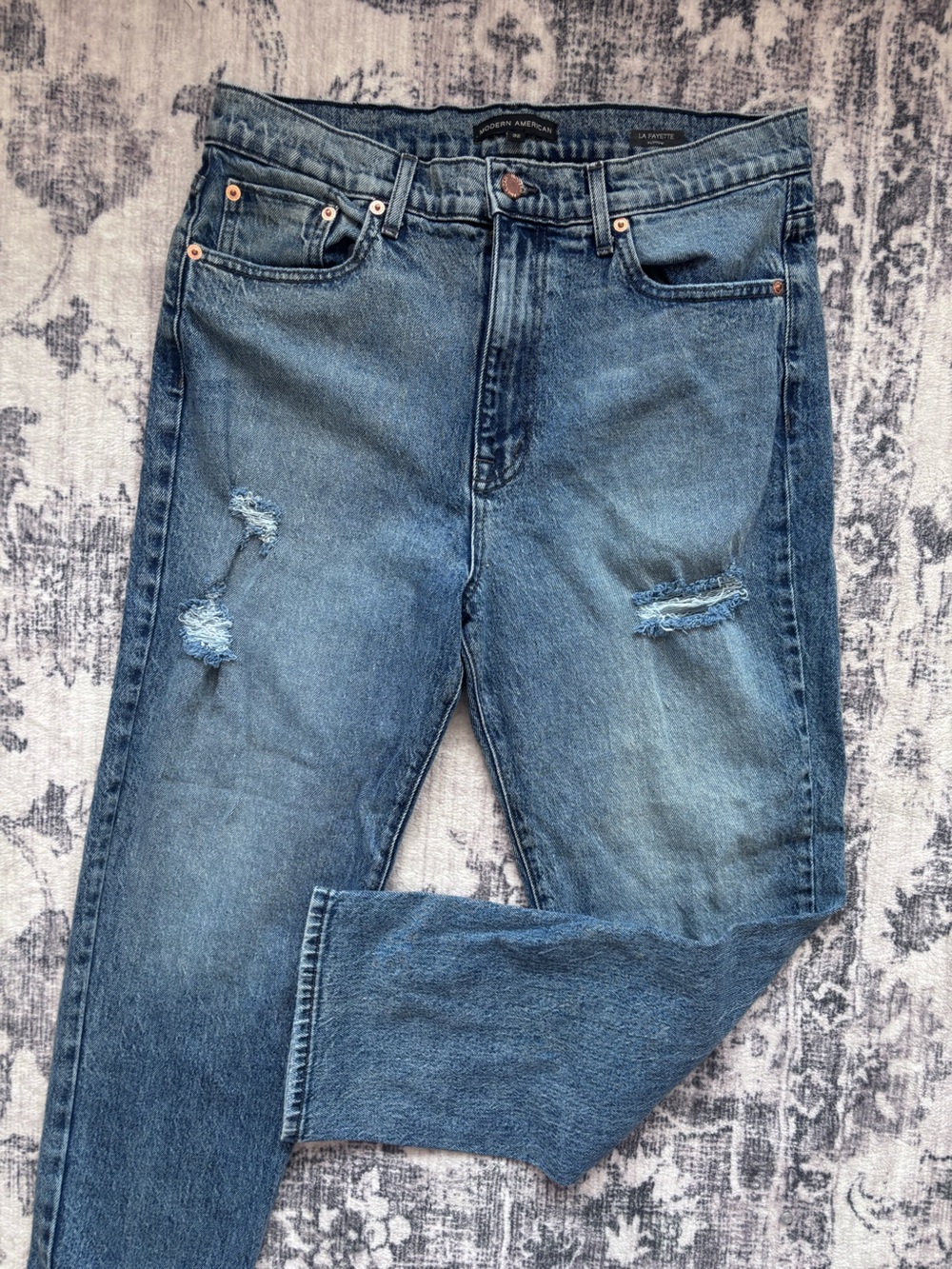 Modern American sz 32 La Fayette Jeans - Picture 3 of 4